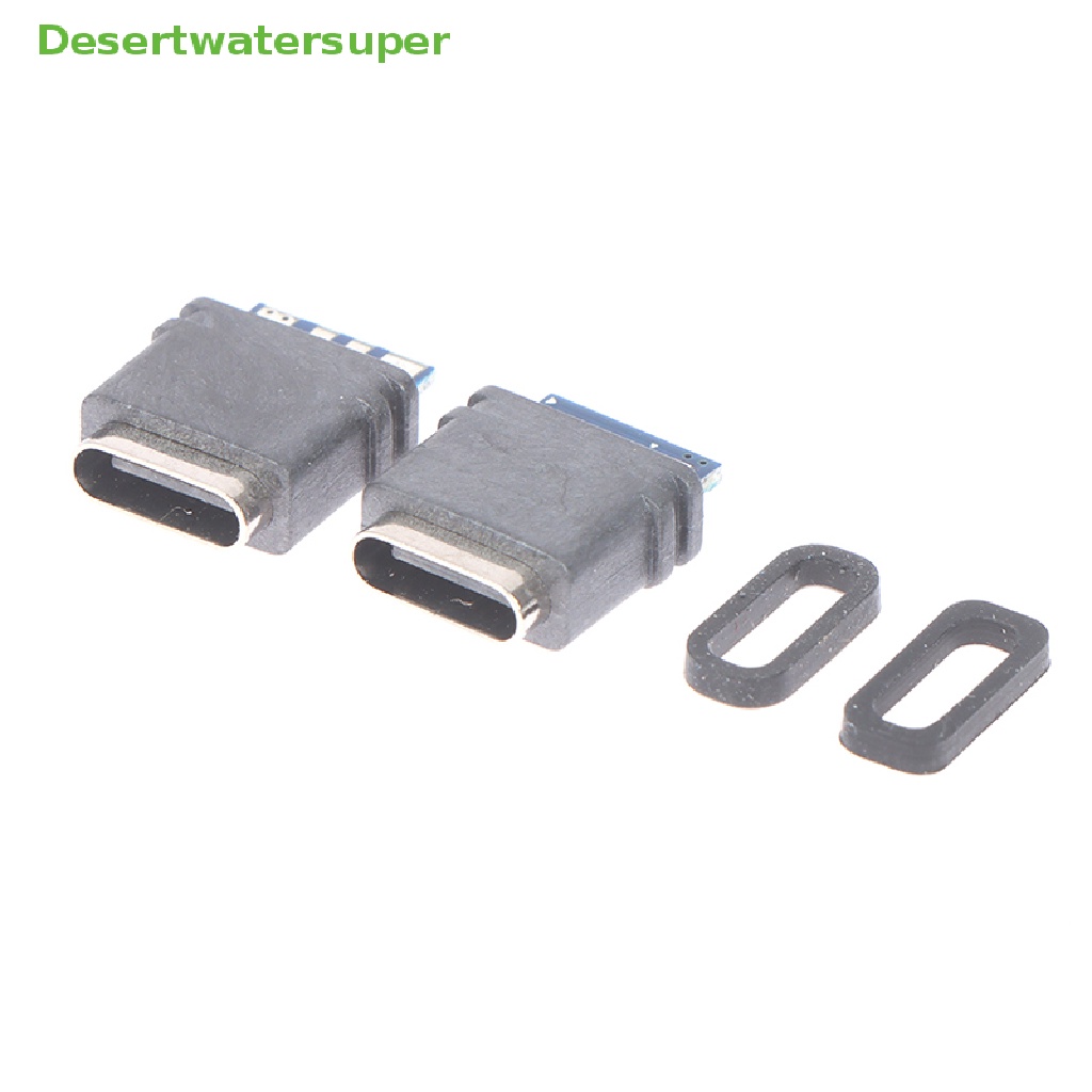 Set 2 Ổ Cắm USB C 4Pin Female Chống Nước
