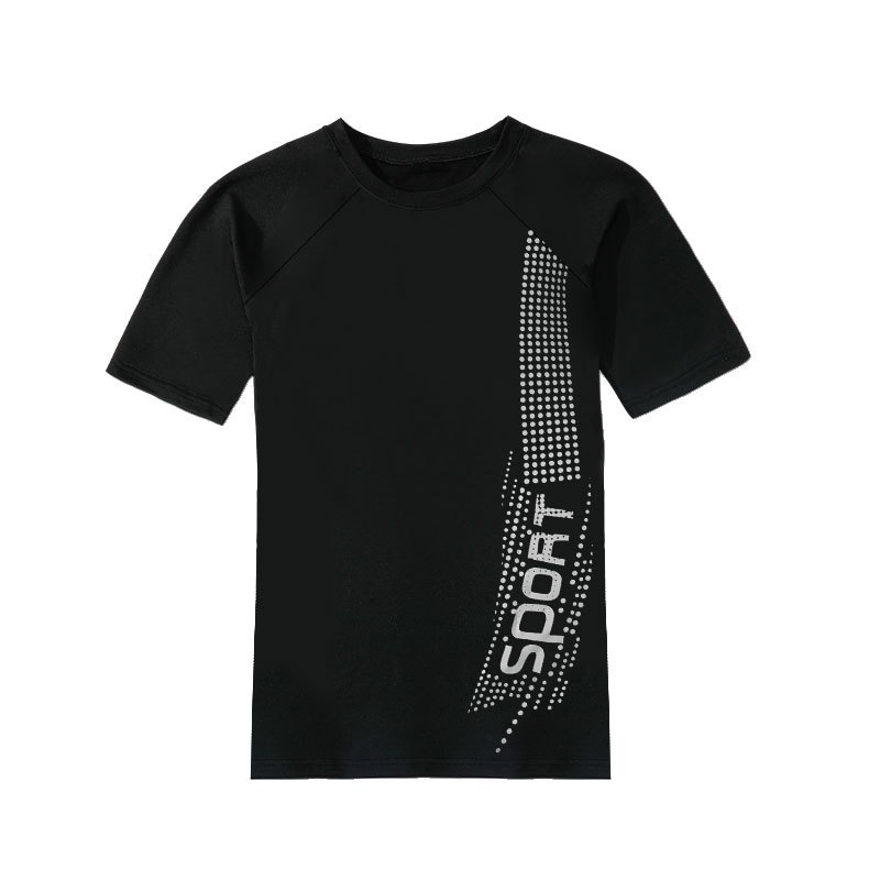 BBB Male Professional Swimsuit Men's Large Size Two Piece Separate Training Swimsuit