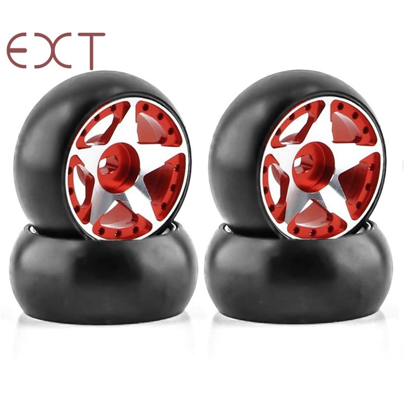 Bánh Xe Nổi Bằng Nhựa Cứng Với Vành Kim Loại Cho Xe Hơi Wltoys 284131 Phụ Kiện Nâng Cấp Cho Xe Hơi Điều Khiển Từ Xa K969 K989 Kyosho Mini-Z 1 / 28