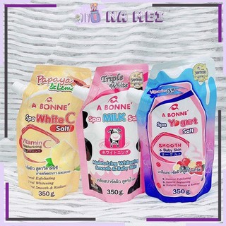 Muối tắm tẩy tế bào chết thái lan sense salt scrub sữa dừa & a bonne milk 350g