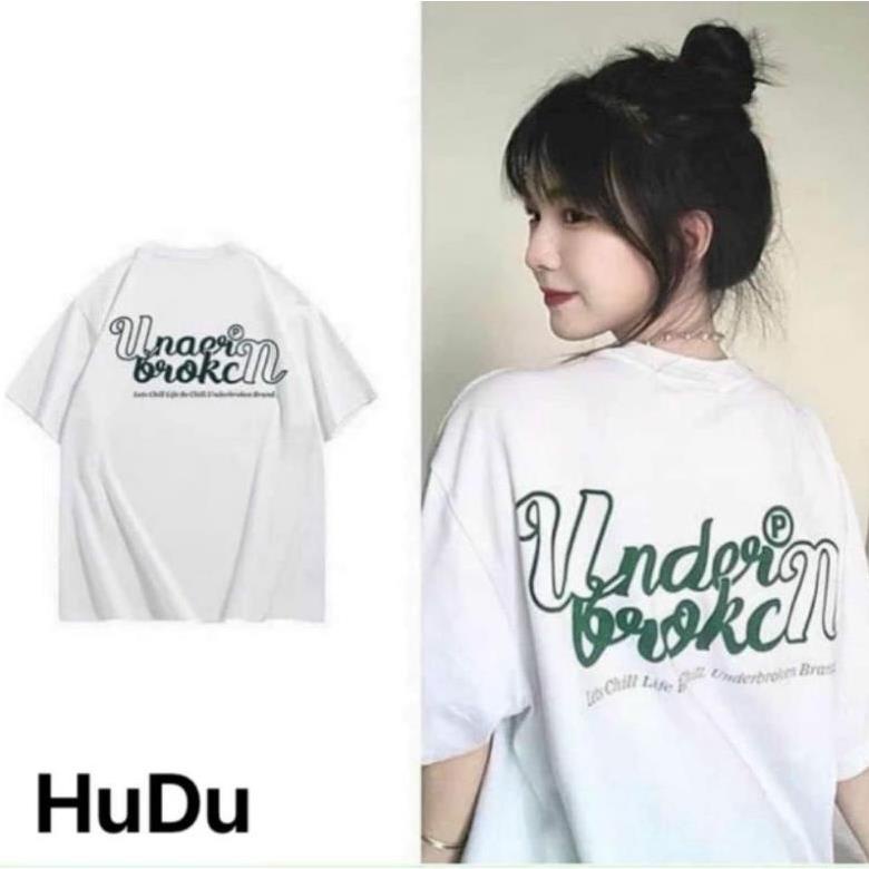[ Rẻ Vô Địch ] Áo Thun 3158 Cotton Khô Nam Nữ Tay Lỡ Unisex Hình In 2 Mặt Under