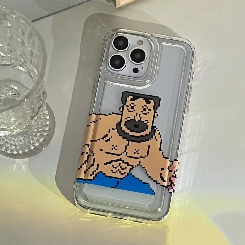 Ốp Điện Thoại TPU Dẻo Trong Suốt Họa Tiết Dễ Thương Cho IPhone 11 12 13 14 Pro Max 7 8 Plus X XS XR 6 6S SE 2020