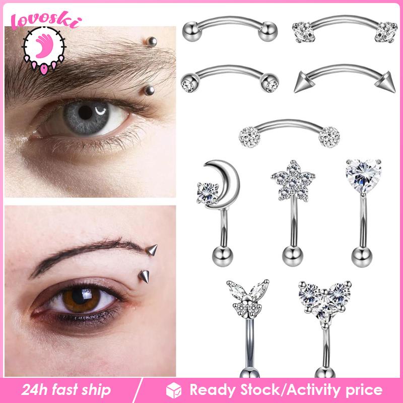 Set 10 Hoa Tai / Khuyên Môi / Tai / Môi Độc Đáo Cá Tính