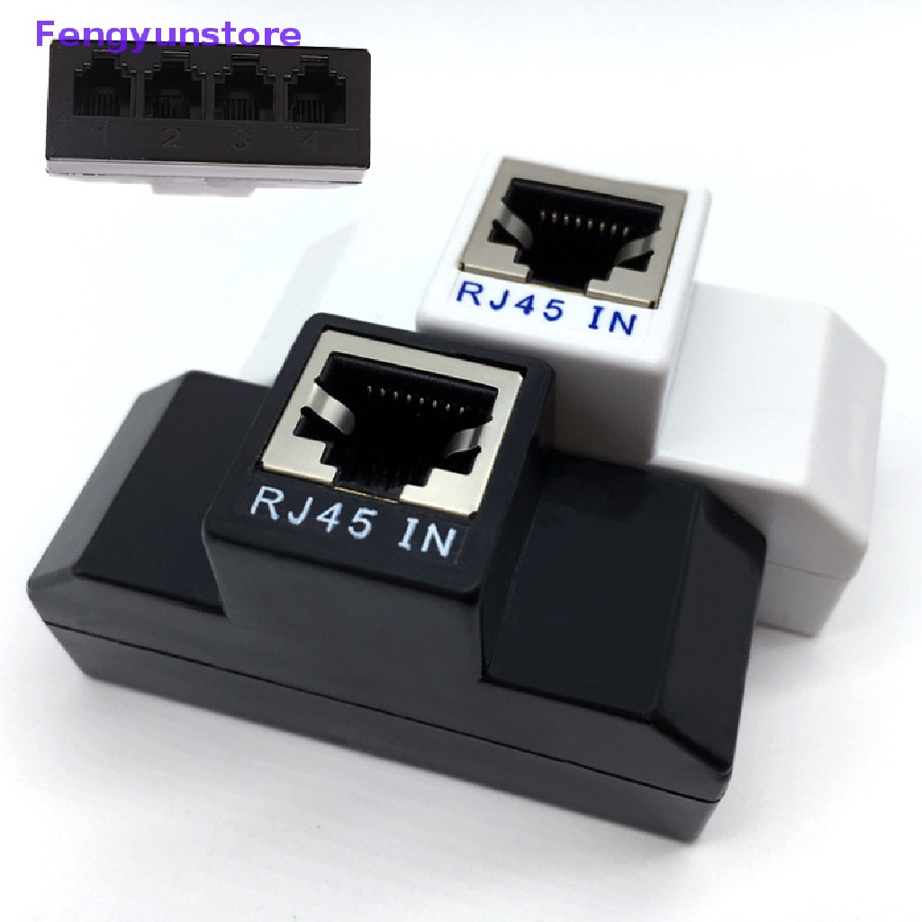 Đầu Nối Chuyển Đổi Cáp Mạng RJ45 Sang RJ11 1 Sang 4
