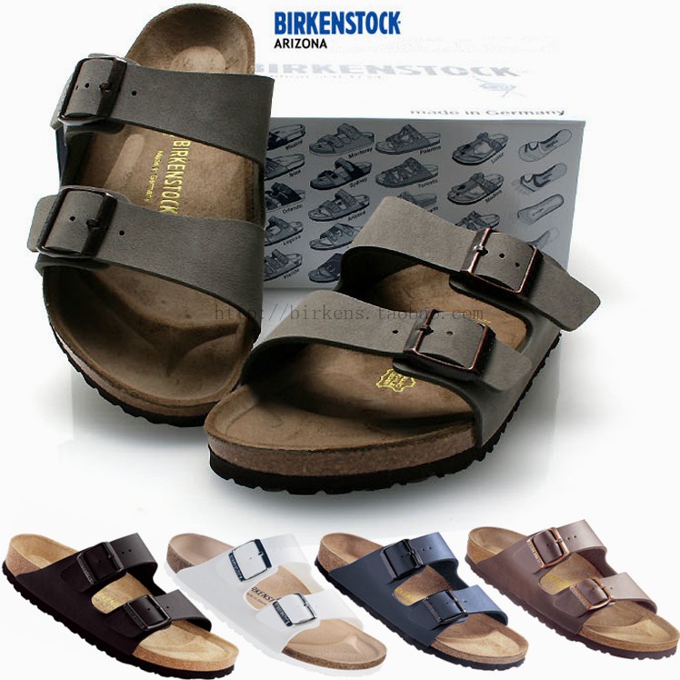 Xăng đan Hai Hàng Nút Birkenstock Arizona Đi Biển S76T