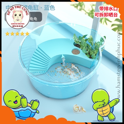 Bể nuôi rùa tròn. Xứ sở thú cưng- Hamster Vĩnh Phúc