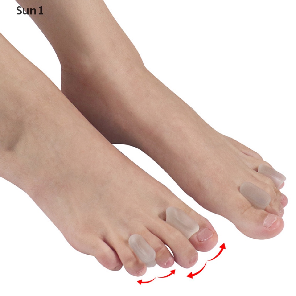 Sun1 > Dụng Cụ Tách Ngón Chân Hình Chữ I Bằng Silica Gel Bảo Vệ Ngón Chân Hữu Ích