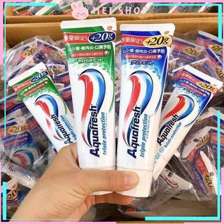 Kem Đánh Răng Aquafresh 160g Nhật Bản (tặng 20g)