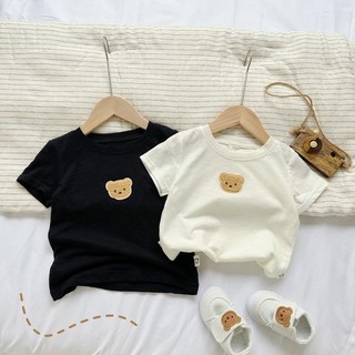 Áo phông xước hình gấu cho bé