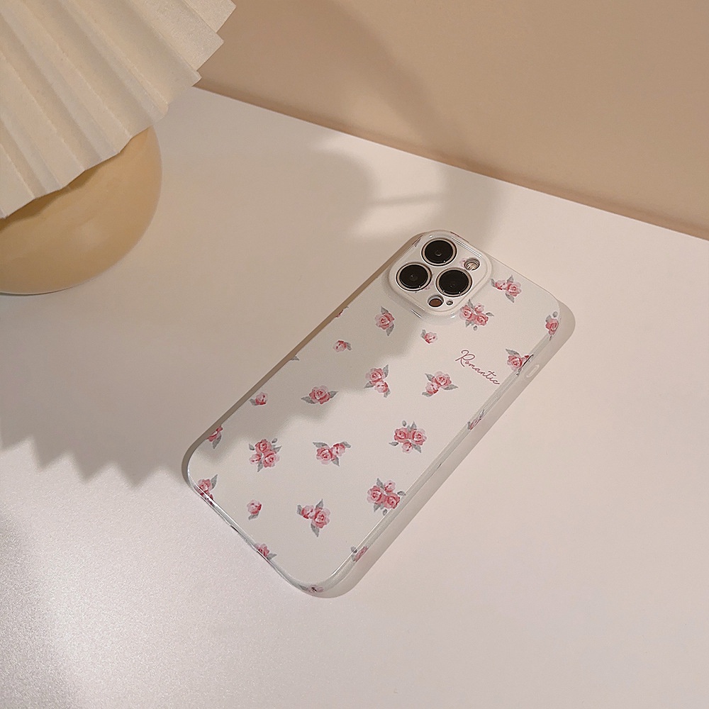 Ốp Điện Thoại Cứng Họa Tiết Hoa Nhỏ Xinh AT0045 Cho Iphone SE2020 7 / 8 Plus 14 X XR XM 11 12 13 PRO MAX