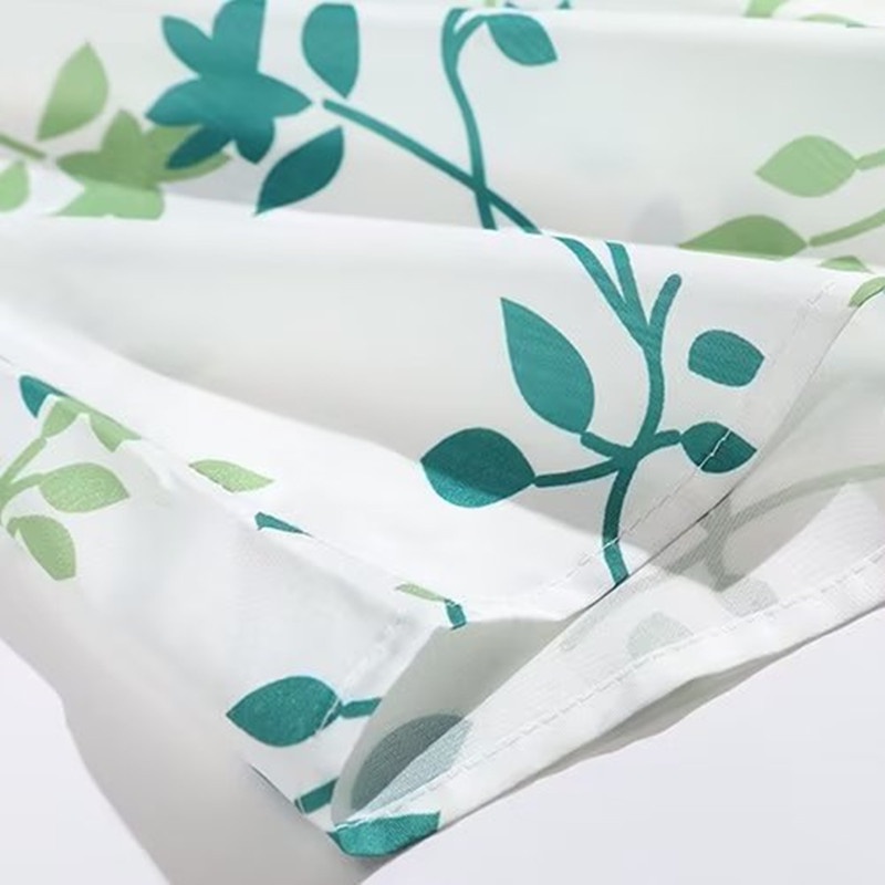 Áo Sơ Mi Tay Ngắn In Họa Tiết Hoa Lá Phong Cách Hàn Quốc Thời Trang Mùa Hè Cho Nam