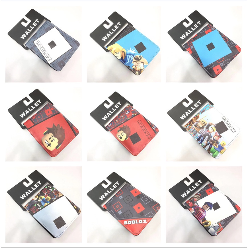 Ví Ngắn Mini Đựng Thẻ / Tiền Xu In Hình ROBLOX 3D Thời Trang Cho Học Sinh