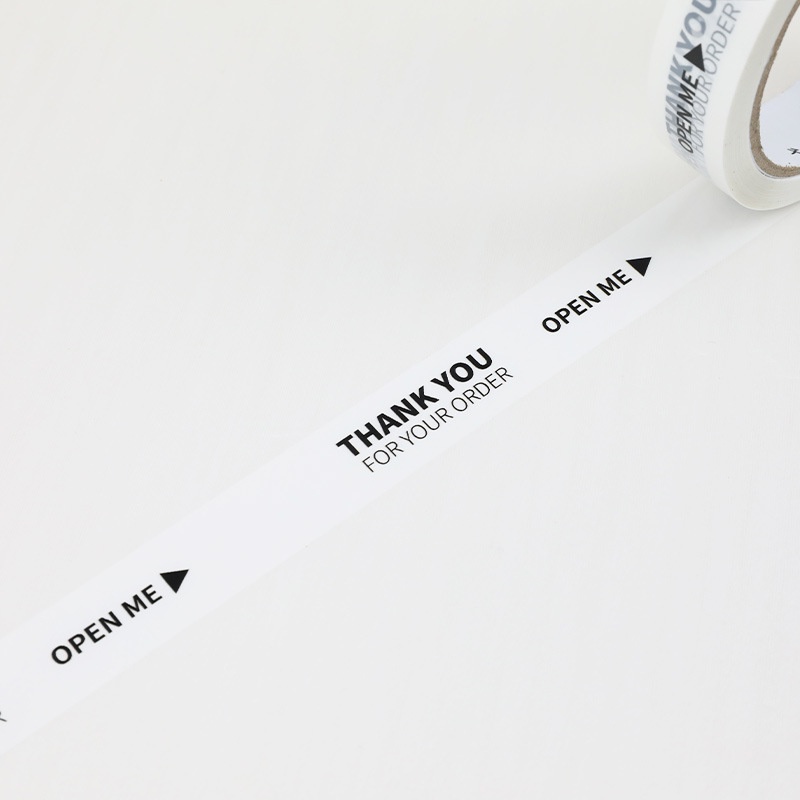 Băng keo dán nắp ly, băng keo thankyou 2 cm, băng keo dán nắp ly cafe trà sữa