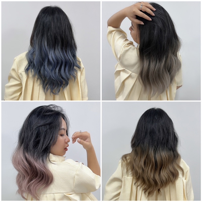 Tóc Kẹp U xù sóng lửng ku17