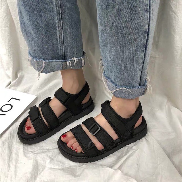 [ ORDER ] Giày sandal 3 quai ulzzang nữ