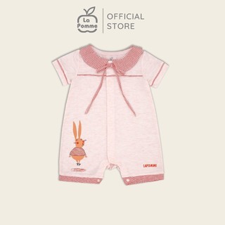 JS061 Bộ body cộc tay La Pomme cổ lá sen