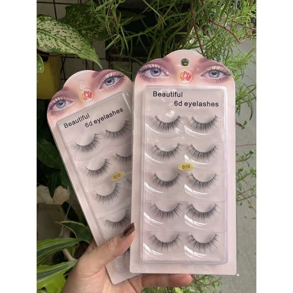 LÔNG MI GÂN TRONG 6D BEAUTIFUL EYELASHES