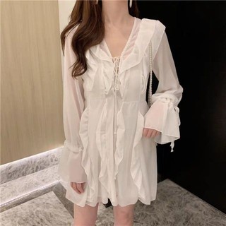 [ORDER] Váy bánh bèo trắng xinh