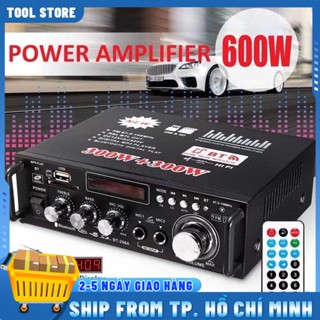 Âm li Karaoke, Ampli Mini Bluetooth BT-298A Cao Cấp, Amply Ô tô Công Suất Khủng Chơi Nhạc Chất Lượng Âm Thanh Cực Đỉnh