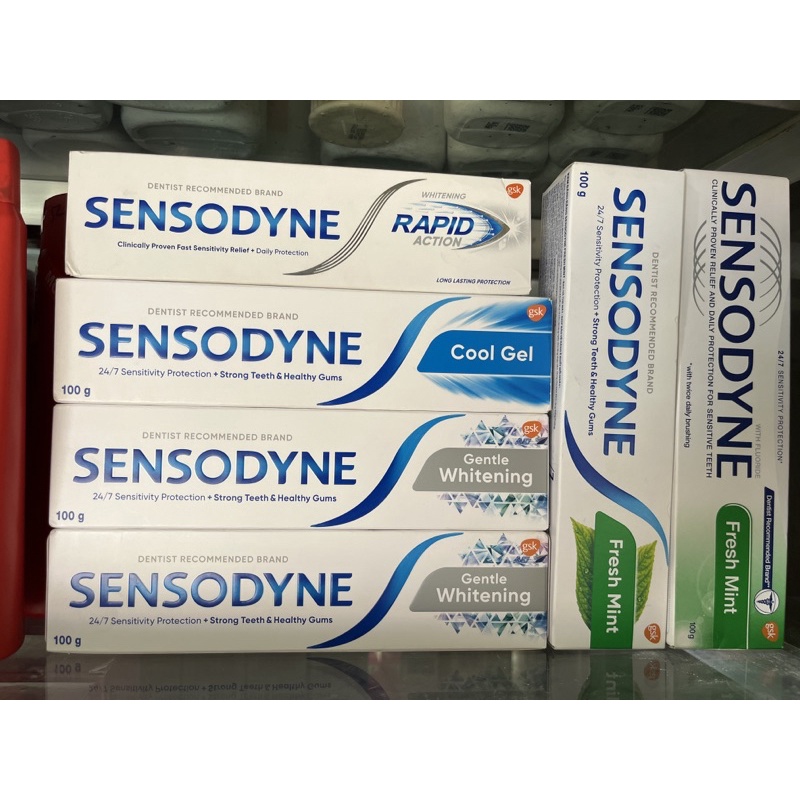 Kem Đánh Răng Sensodyne Đủ Màu (tube 100gr)