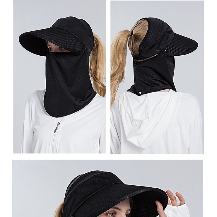 Khẩu Trang Che Mặt Chống Nắng Cho Nữ Khi Lái Xe/Chơi Thể Thao Ngoài Trời