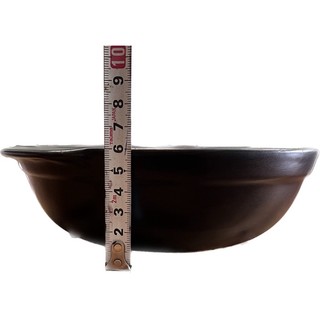 Thố đất đỉnh số 8 (đáy cạn, dùng nấu mì cay)