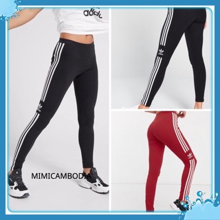 Quần legging Adi.759 Lock Up Tights in xanh than, đỏ mận