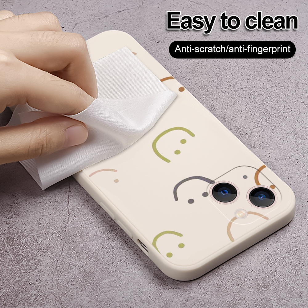 Ốp Điện Thoại Silicon Hình Mặt Cười Cho Redmi Note 11 11s 8 Pro 10 Pro 11 Pro 10 10S 9 9T Pro 9s 7 Pro 7s Poco M4 Pro 5G B1K429L