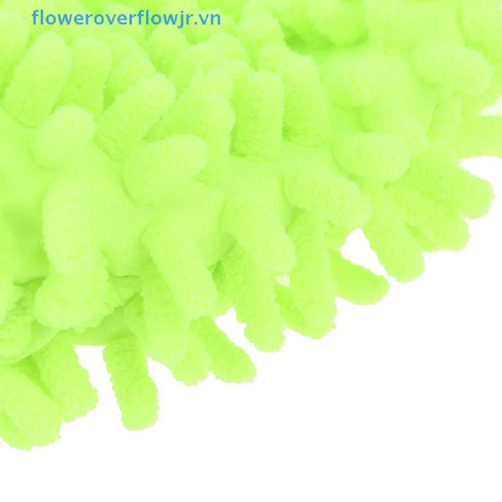 Găng Tay Rửa Xe Hơi Bằng Sợi Microfiber Mềm Mại