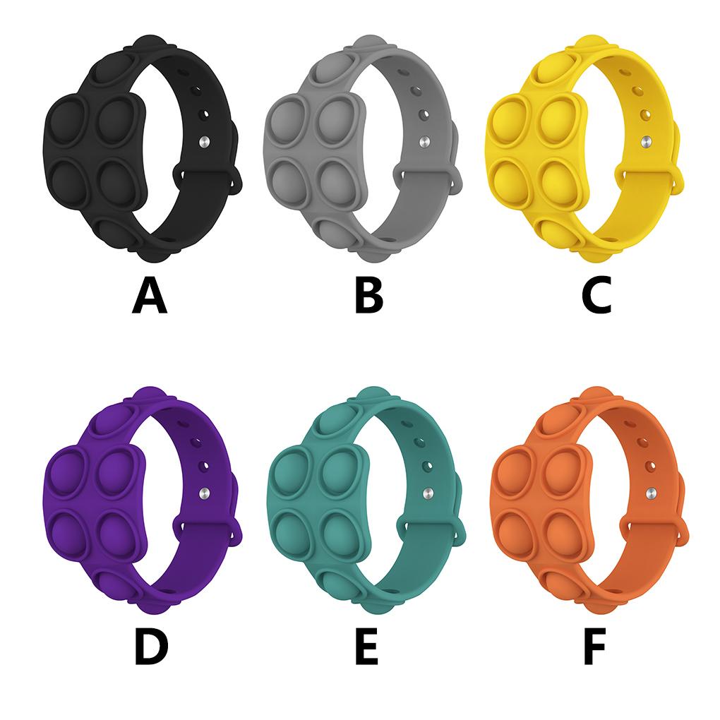 Vòng Đeo Tay Silicone Bong Bóng Giảm Căng Thẳng Điều Chỉnh Được