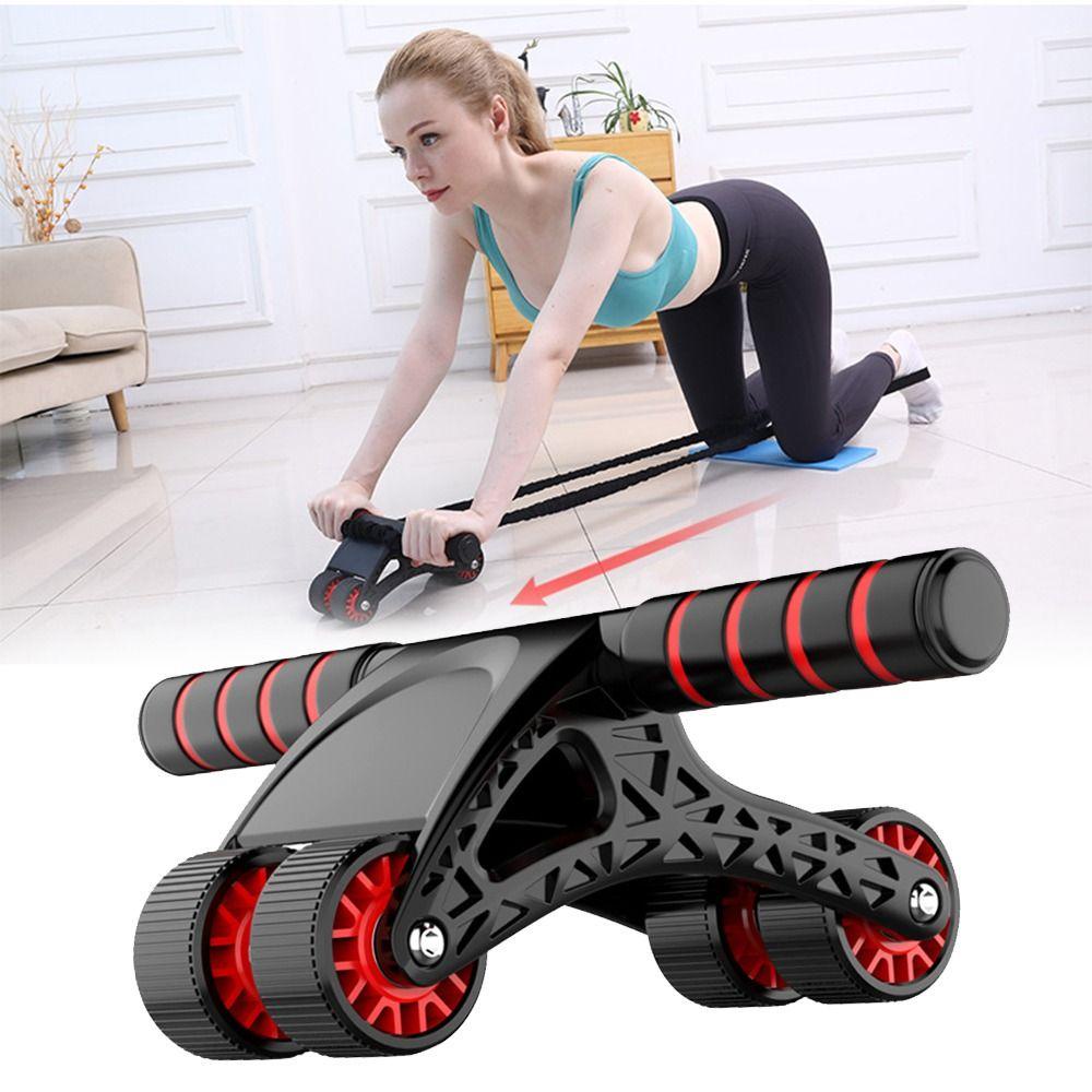 Bánh Xe Lăn Tập Thể Hình Tại Nhà Chống Trượt Tiện Dụng