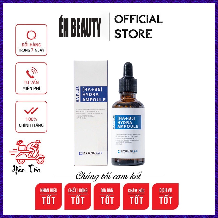 Serum Cấp Ẩm Căng Bóng Da HA + B5 Kyung Lab Phục Hồi Làm Dịu Da Giúp Giảm Nám Và Tàn Nhan