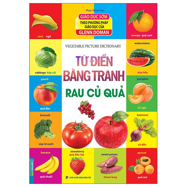 Sách Từ Điển Bằng Tranh - Rau Củ Quả (Tái Bản 2023)