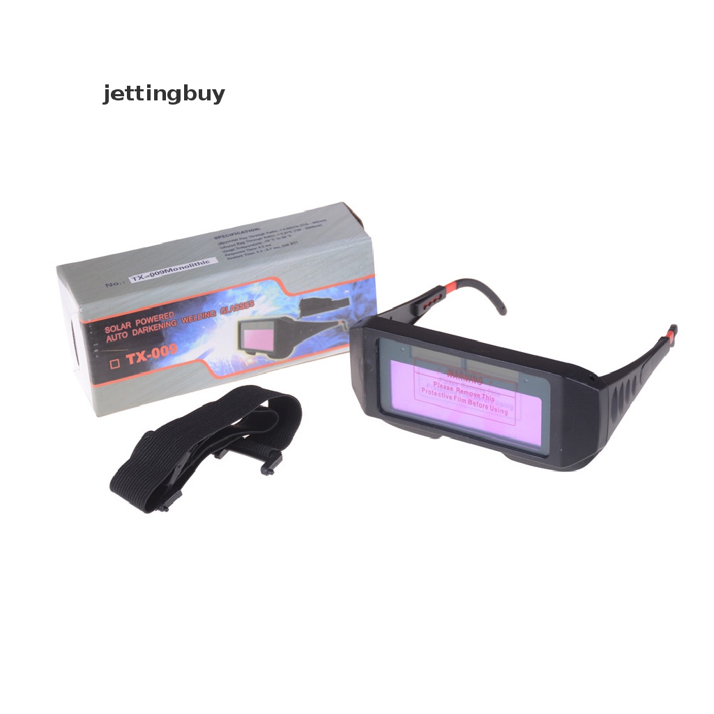 Kính bảo hộ hàn JETTING Arc QDD điện năng lượng mặt trời tự động tối