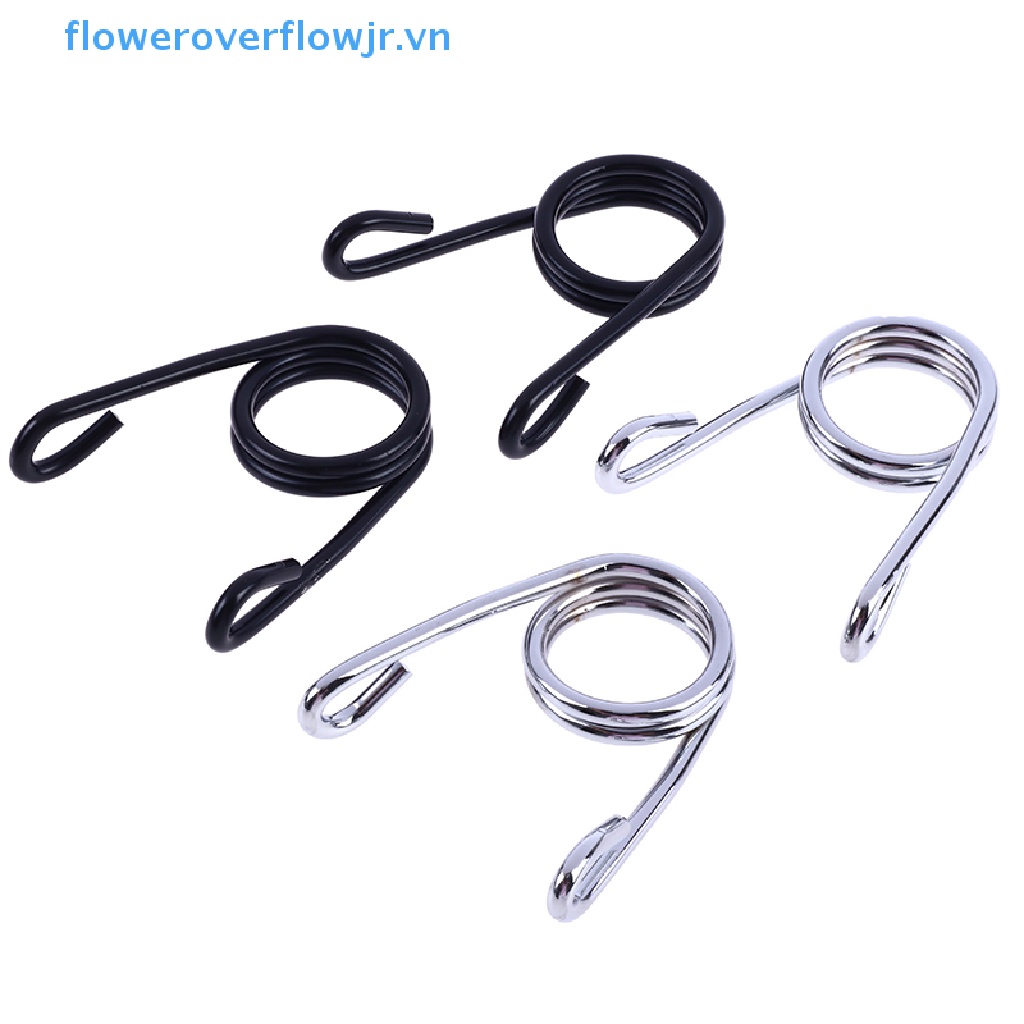 Bộ 2 Lò Xo Yên Xe Máy Màu Đen / Bạc / Chrome Cho Harley HOT