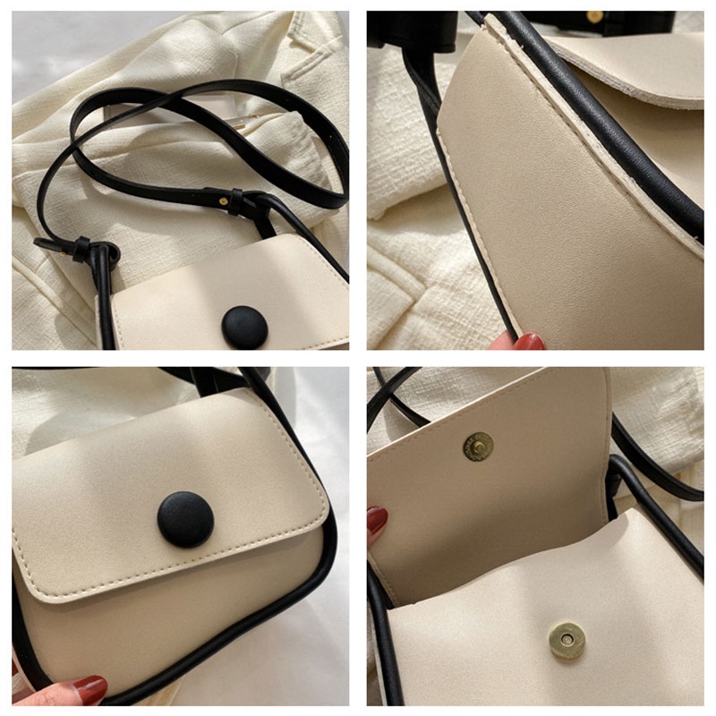 Mischa Túi Đeo Chéo Vai mini Bằng Da PU Thời Trang Sành Điệu Cho Nữ