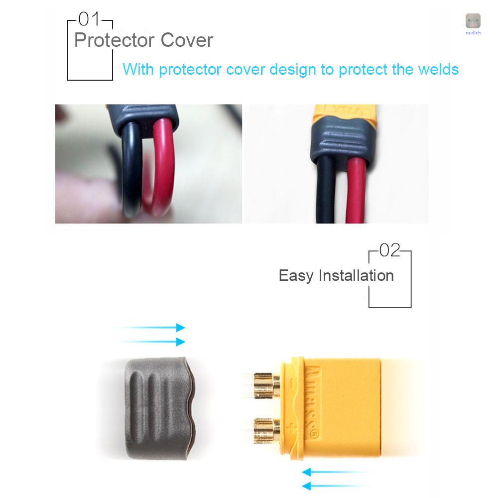 Set 10 Cặp Phích Cắm AMASS XT60 Cho Máy Bay Điều Khiển Từ Xa FPV a2hovn a2hovn