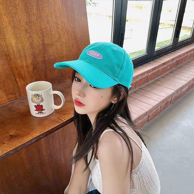 Mũ Lưỡi Trai In Số 1985 Phong Cách Thể Thao Thời Trang Cho Cặp Đôi