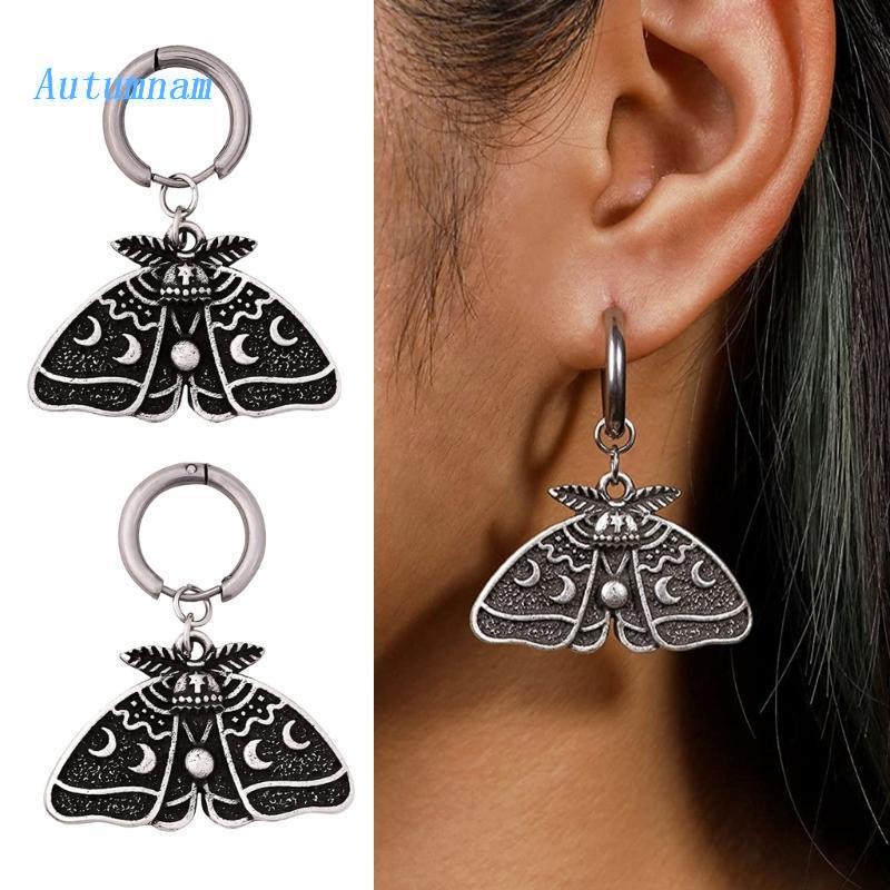 1 Đôi Bông Tai Kim Loại Hình Tròn Phong Cách Âu Mỹ Thời Trang