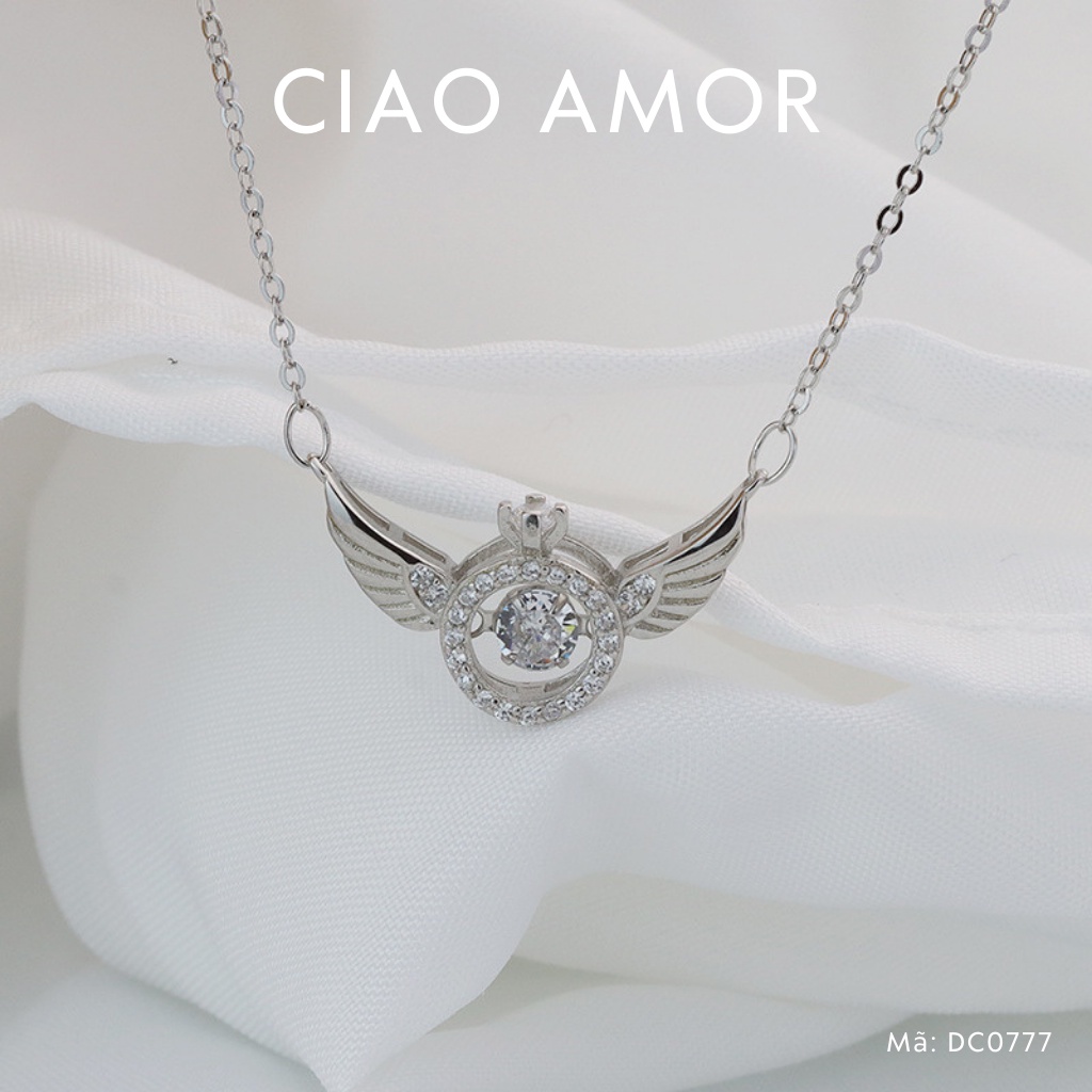 Dây chuyền nữ, Vòng cổ nữ titan mặt dễ thương Trang sức Ciao Amor - DC0777
