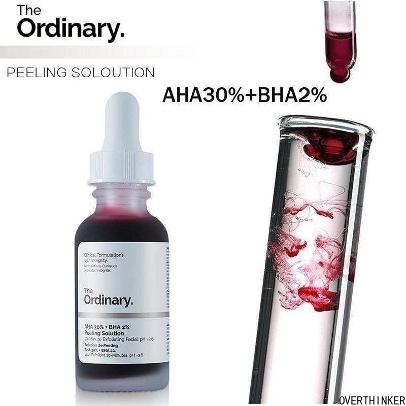 THE ORDINARY Hàng Có Sẵn Axit Salicylic 30% AH-A + B-HA 2% Chính Hãng Tinh Chất Tẩy Tế Bào Chết Toàn Thân 30ML