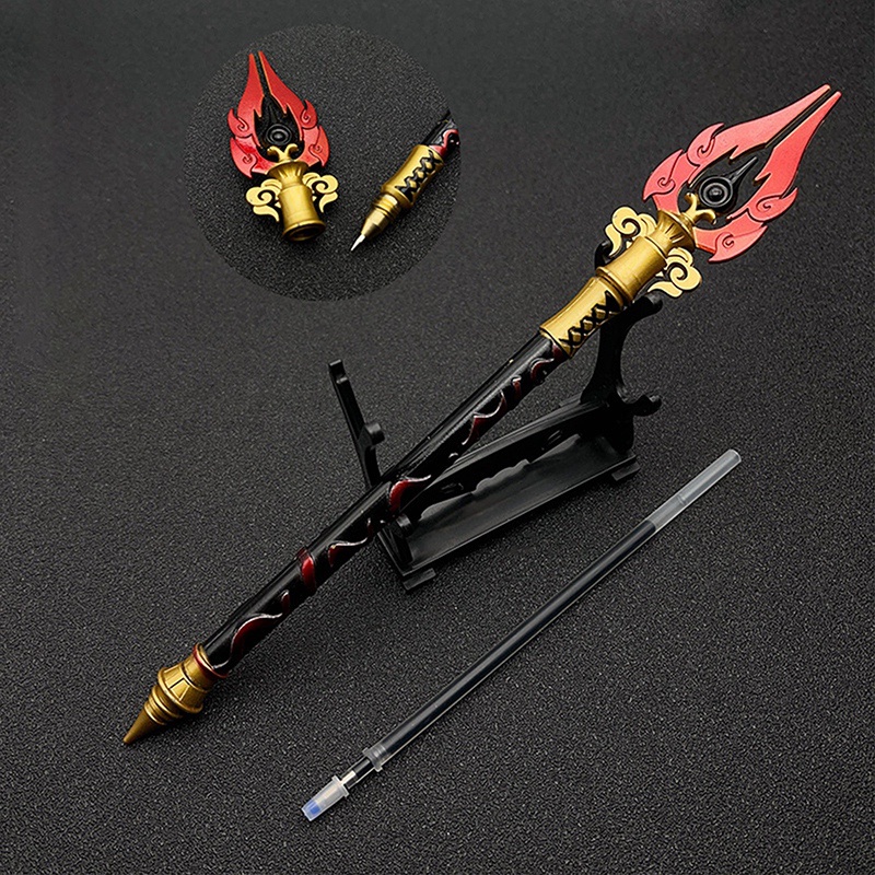 Bút Bi Tạo Hình Vũ Khí Anime Songping Game Genshin Va Chạm Đẹp Mắt