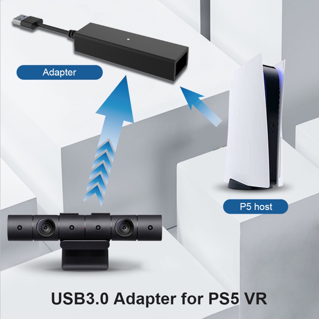 Cáp Chuyển Đổi USB DC5V / 500mA AL-P5033 VR Có Đèn LED Báo Hiệu Chống Oxy Hóa Cho PS5