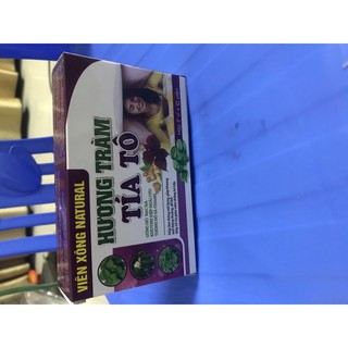 Viên xông natural,hương tràm, tía tô