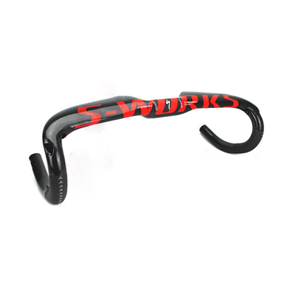 Oem Nhãn Dán Sợi Carbon 3K Nhiều Màu Sắc Màu Đỏ / Bạc / Đen Gắn Tay Lái Xe Đạp