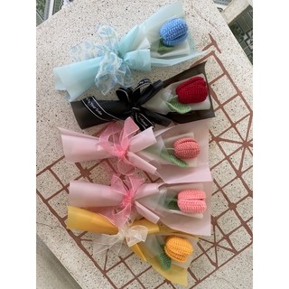 hoa tulip bằng len HandMade