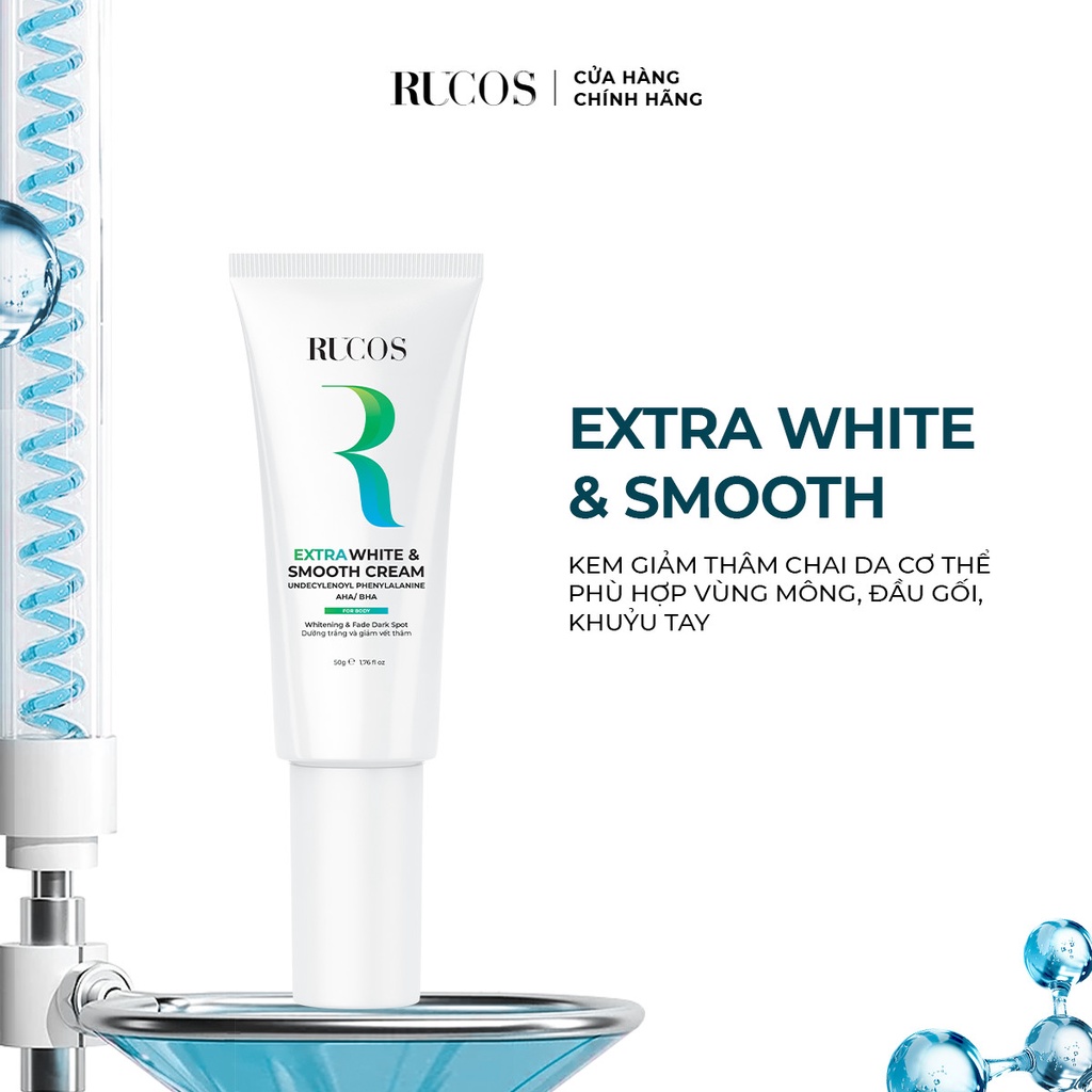 [Kem mờ thâm cơ thể] Extra White & Smooth Cream - Rucos | BigBuy360 - bigbuy360.vn