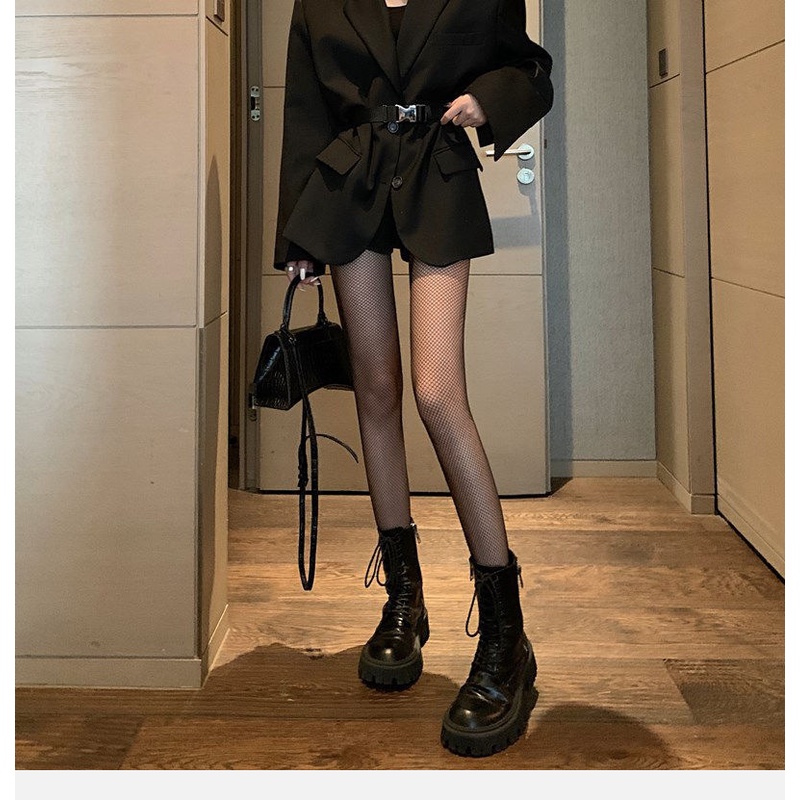 Xijing Quần Tất Lưới Hình Viên Kim Cương Quyến Rũ Gợi Cảm Cho Nữ