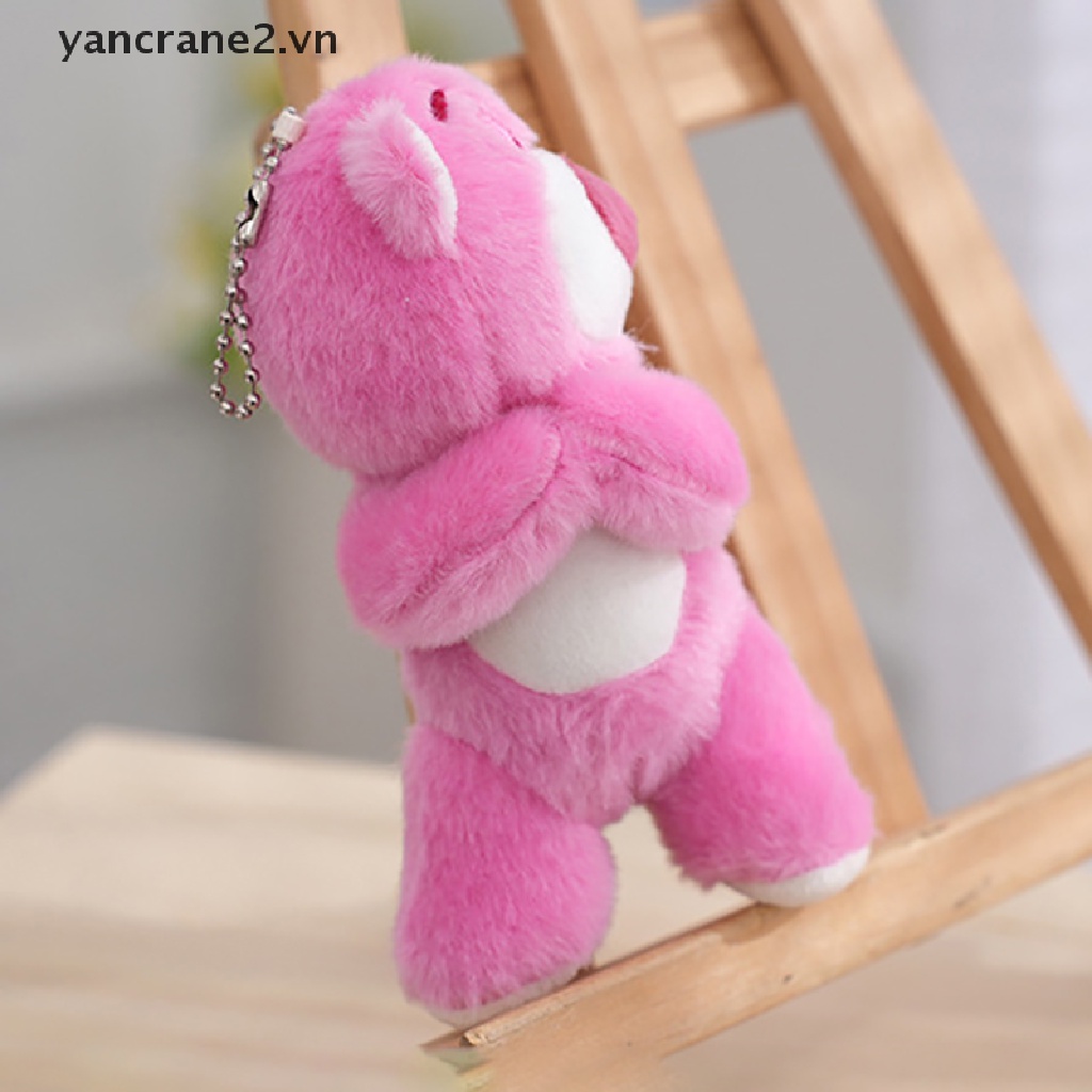 1 Thú Nhồi Bông Hình Gấu Dâu Tây Dễ Thương {YAN2} {yancrane2.vn}