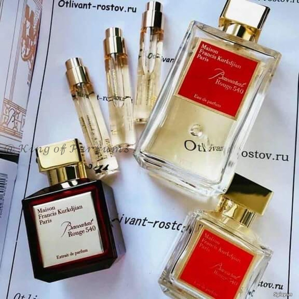 ♘♞ Nước hoa MFK Baccarat Rouge 540 Extrait ᴛᴇsᴛᴇʀ - 𝒦𝒾𝓃𝑔 𝑜𝒻 𝒫𝒶𝓇𝒻𝓊𝓂𝓈 ♘♞